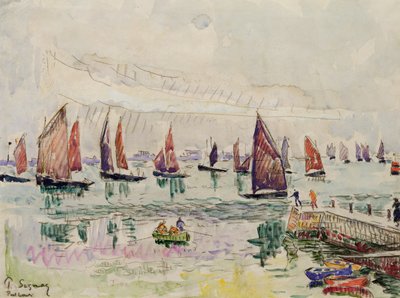 Port St. Louis von Paul Signac